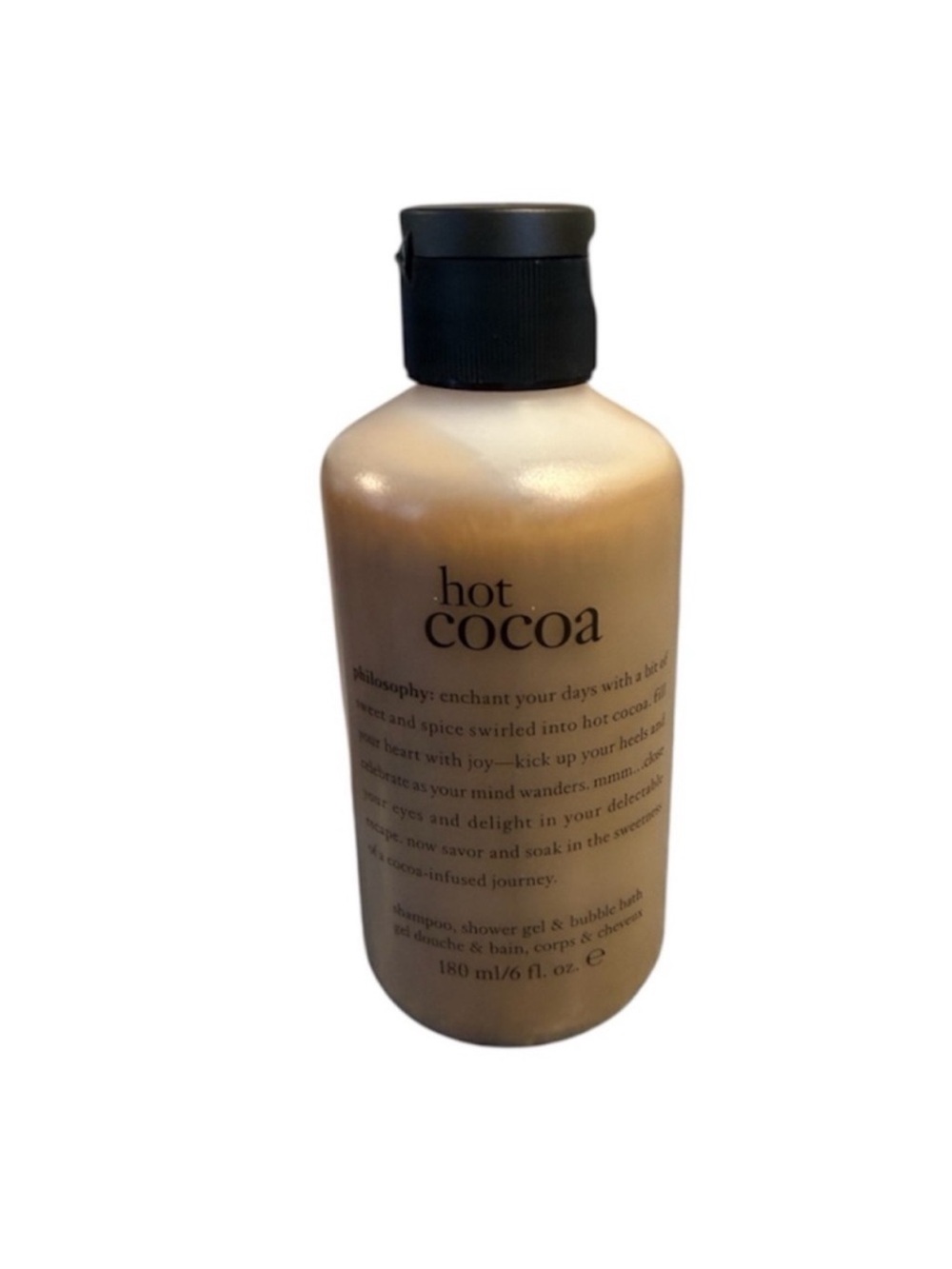 New Philosophy Hot Cocoa Shampoo, Shower and Bubble Bath